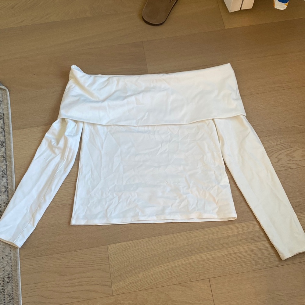Cos off the shoulder top